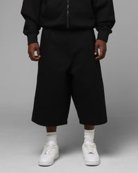 Loiter Lace Jorts Black