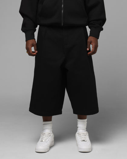 Loiter Lace Jorts Black