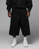 Loiter Lace Jorts Black