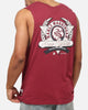 Bleacher Athletic Manly Warringah Sea Eagles NRL Adult Muscle T-Shirt Maroon