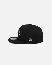 New Era Los Angeles Dodgers 'Gothic Arch' 59FIFTY Fitted Black/White
