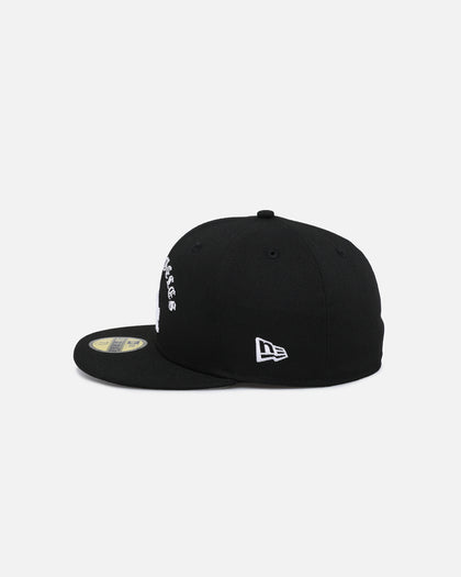 New Era Los Angeles Dodgers 'Gothic Arch' 59FIFTY Fitted Black/White