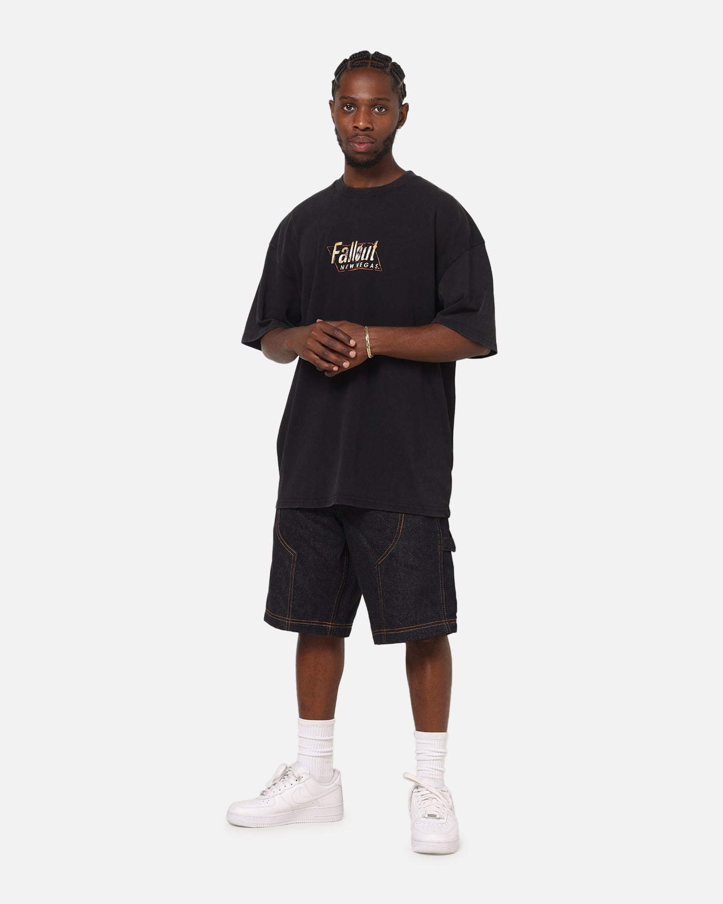 73Studio X Fallout: New Vegas T-Shirt Black Acidwash | Culture