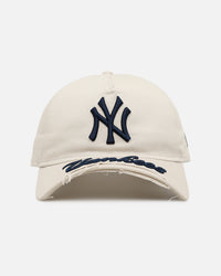 New Era New York Yankees 'Cutoff Visor' 9FORTY Snapback Stone