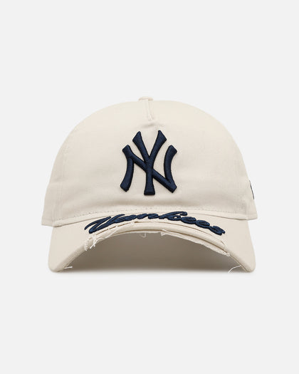 New Era New York Yankees 'Cutoff Visor' 9FORTY Snapback Stone