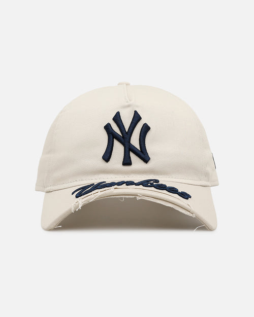 New Era New York Yankees 'Cutoff Visor' 9FORTY Snapback Stone