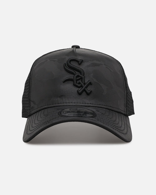 New Era Chicago White Sox 'Camo' 9FORTY A-Frame Trucker Snapback Black