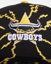 New Era North Queensland Cowboys 'NRL Electric' 9FORTY A-Frame Snapback Official Team Colour