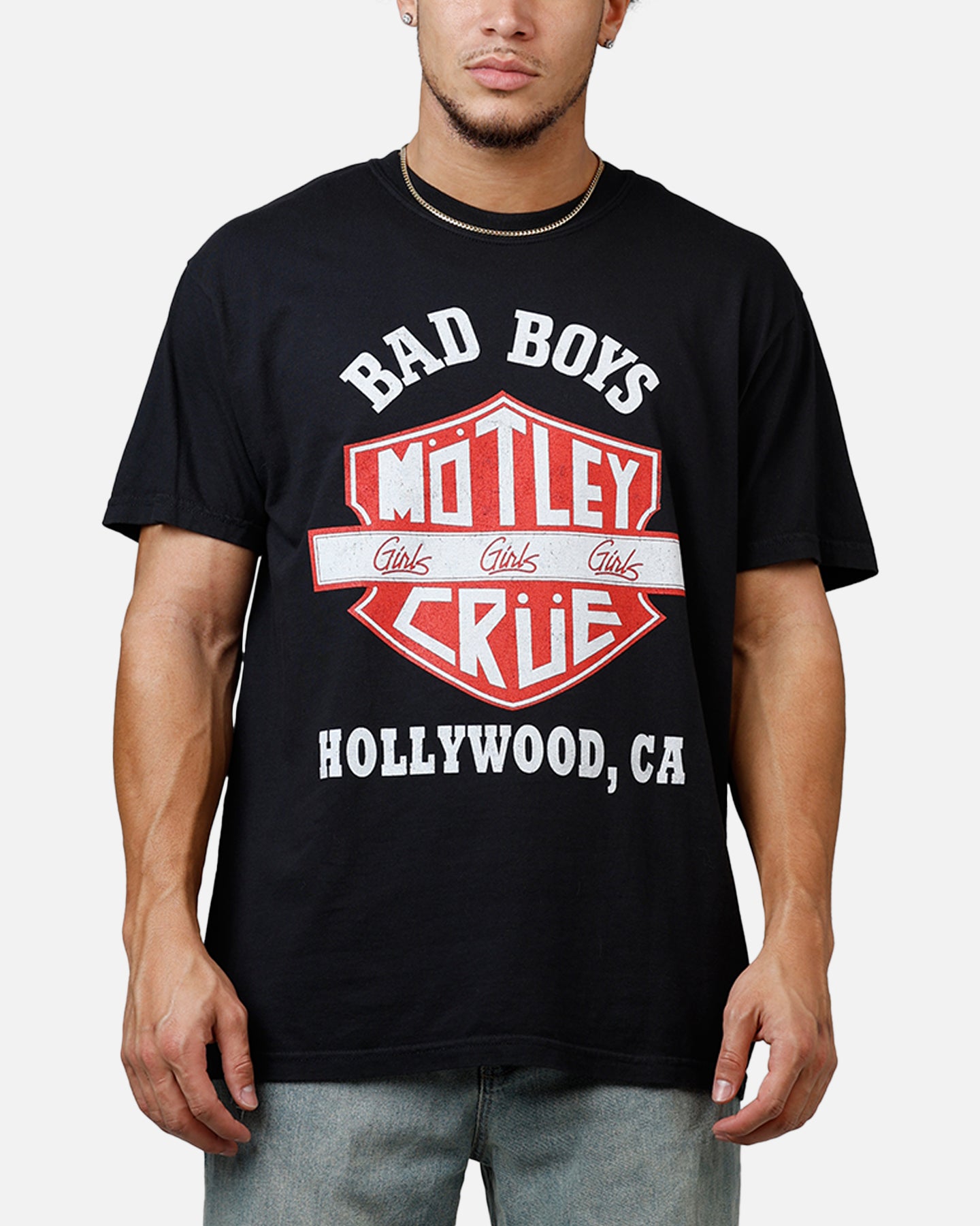 Global Merchandising Motley Crue 1987 Tour T-Shirt Black | Culture