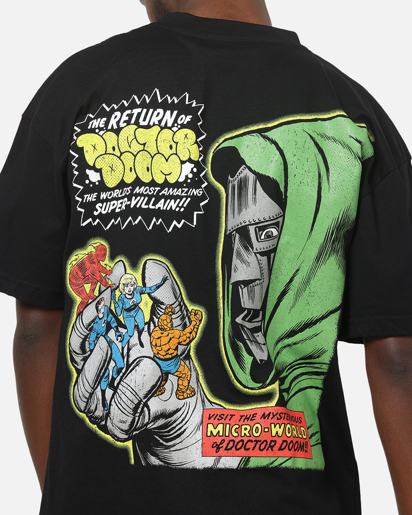 73Studio Marvel Dr Doom T-Shirt Black | Culture Kings US