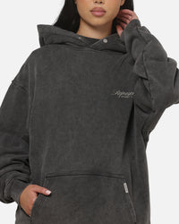 Represent Owners Club Script Hoodie Vintage Grey