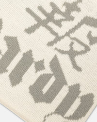 Ed Hardy Death Before Dishonor Beanie Off White