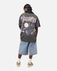 73Studio X Space Jam Monstars Heavyweight Vintage T-Shirt Black Wash