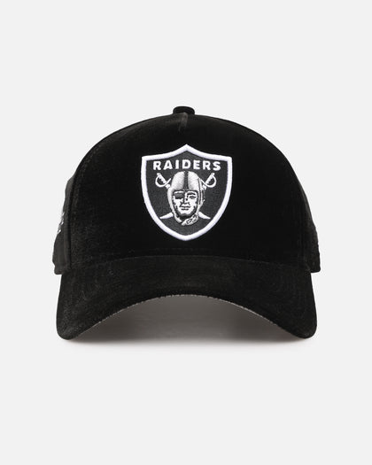 New Era Las Vegas Raiders 'Velvet Official Team Color' 9FORTY A-Frame Snapback Black