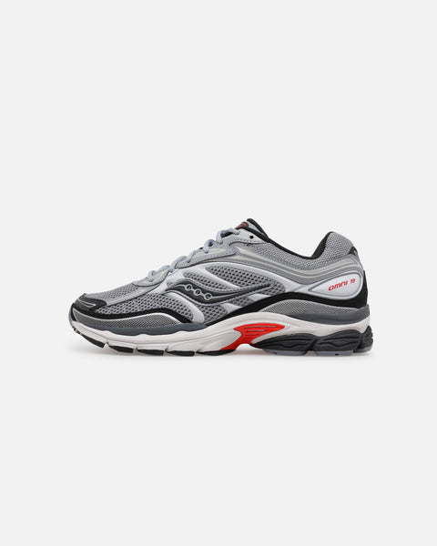 Saucony ProGrid Omni 9 Shoes Mens 10.5 Silver Red Impact‎ Running Sneaker NEW SAUCONY PROGRID OMNI 9  main image 3