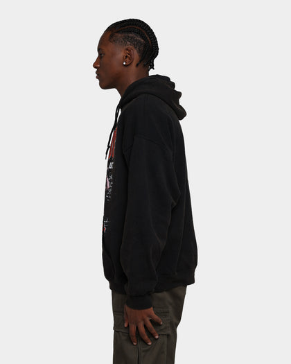 UFC By Goat Crew Paddy The Baddy Vintage Hoodie Black Wash
