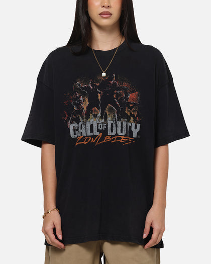 73Studio X Call Of Duty Zombies Classics T-Shirt Black Wash