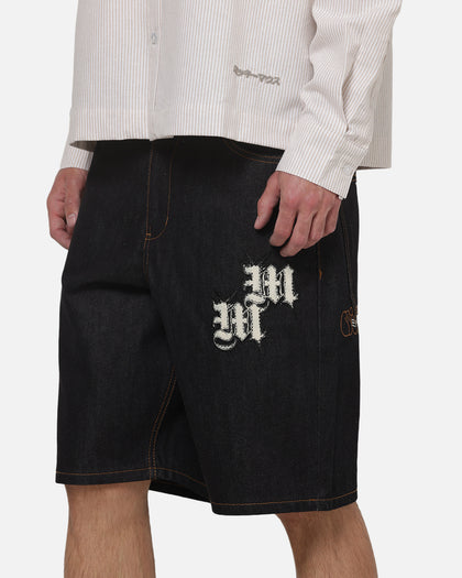 Carré x Disney Mickey & Friends Denim Jorts Raw Indigo