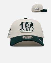 New Era Cincinnati Bengals 'Evergreen 2.0' 9FORTY A-Frame Snapback Chrome/Dark Green