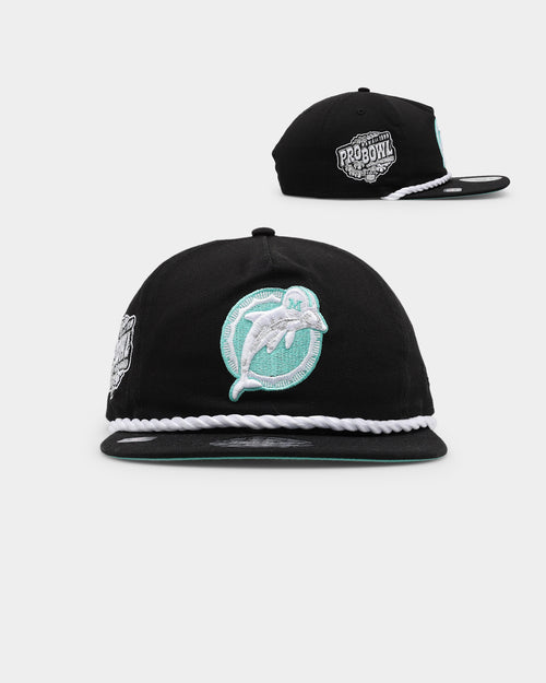 New Era Miami Dolphins 'Black Cool Mint Golfer Collection' Golfer Snapback Black/Mint