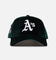 New Era Oakland Athletics 'Velvet Official Team Color' 9FORTY A-Frame Snapback Green