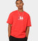 Champion Heritage USA Small Logo T-Shirt Red Spark Csi