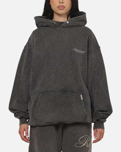 Represent Owners Club Script Hoodie Vintage Grey