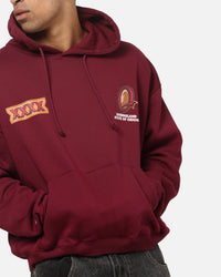 Mitchell & Ness Queensland Maroons XXXX Toad Box Hoodie Maroon