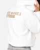 Saint Morta Studios Boxy Hoodie White