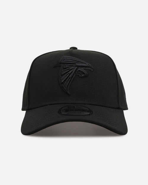 New Era Atlanta Falcons 'Black on Black' 9FORTY A-Frame Snapback Black/Black