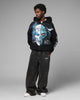 Loiter X WWE Stone Cold Beef Vintage Zip Hoodie Black