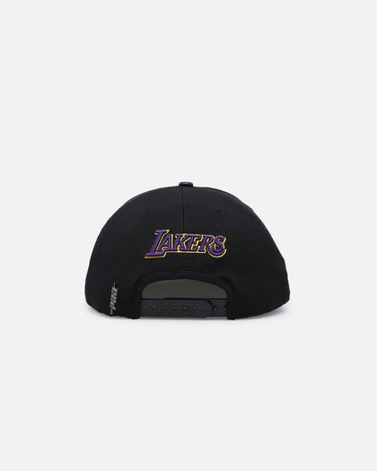 Pro Standard Los Angeles Lakers Wool Snapback Black