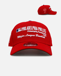 New Era Philadelphia Phillies 'Workleague' 9FORTY A-Frame Snapback Red