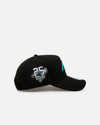 New Era Carolina Panthers 'Black And Team Color' 9FORTY A-Frame Snapback Black/Official Team Color