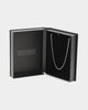 NXS 3mm Micro Cuban Chain White Gold
