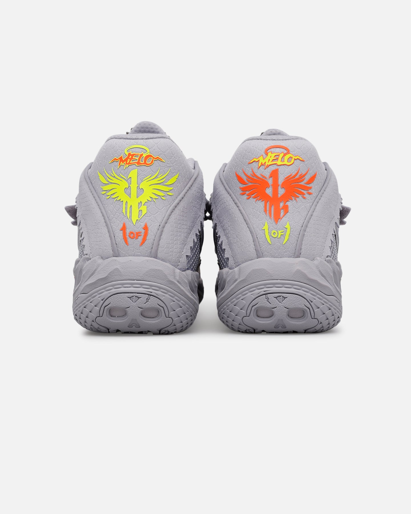 PUMA M.E.L.O. バスケットボールシューズ グレー/イエロー Puma x Lamelo Ball MB.05 Shine Grey | Culture Kings US