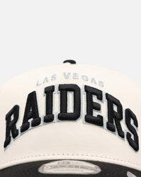 New Era Las Vegas Raiders 'Vintage Arch Logo' 9FORTY A-Frame Snapback Official Team Colors