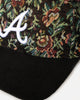 New Era Atlanta Braves 'Floral Tapestry' 9FORTY A-Frame Snapback Tapestry/Black