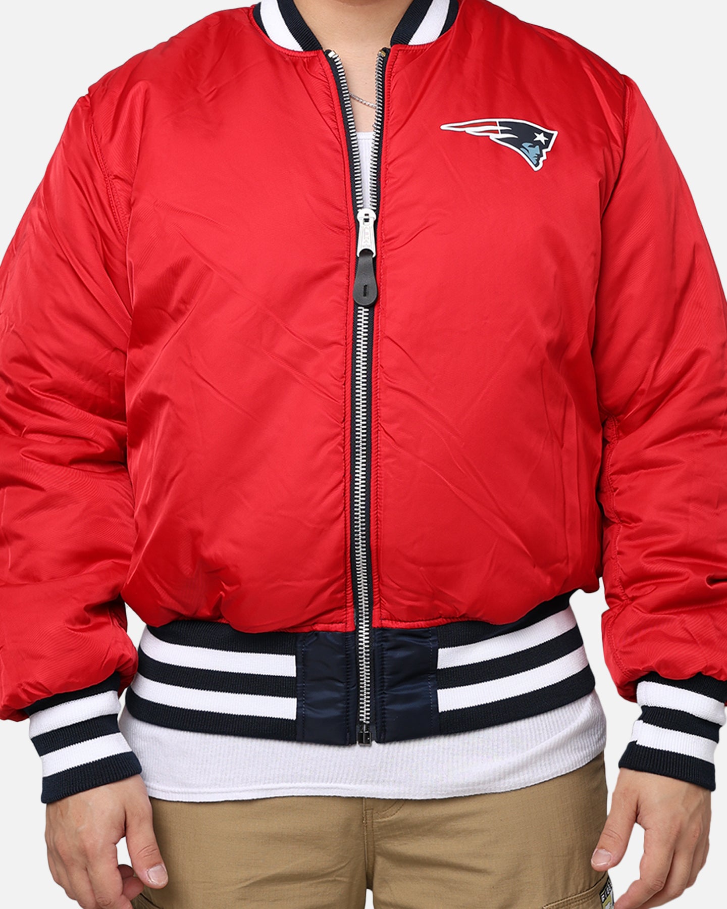 New Era X Alpha Series X NFL New England Patriots MA-1 Bomber