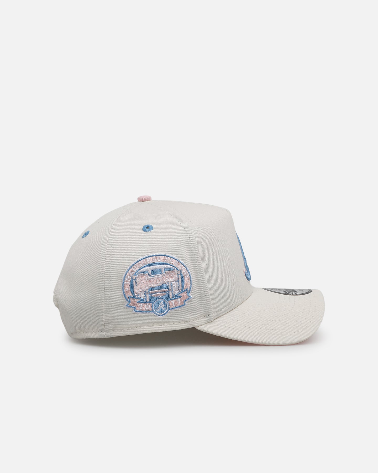 New Era Atlanta Braves 'Pastel' 9FORTY A-Frame Snapback Chrome