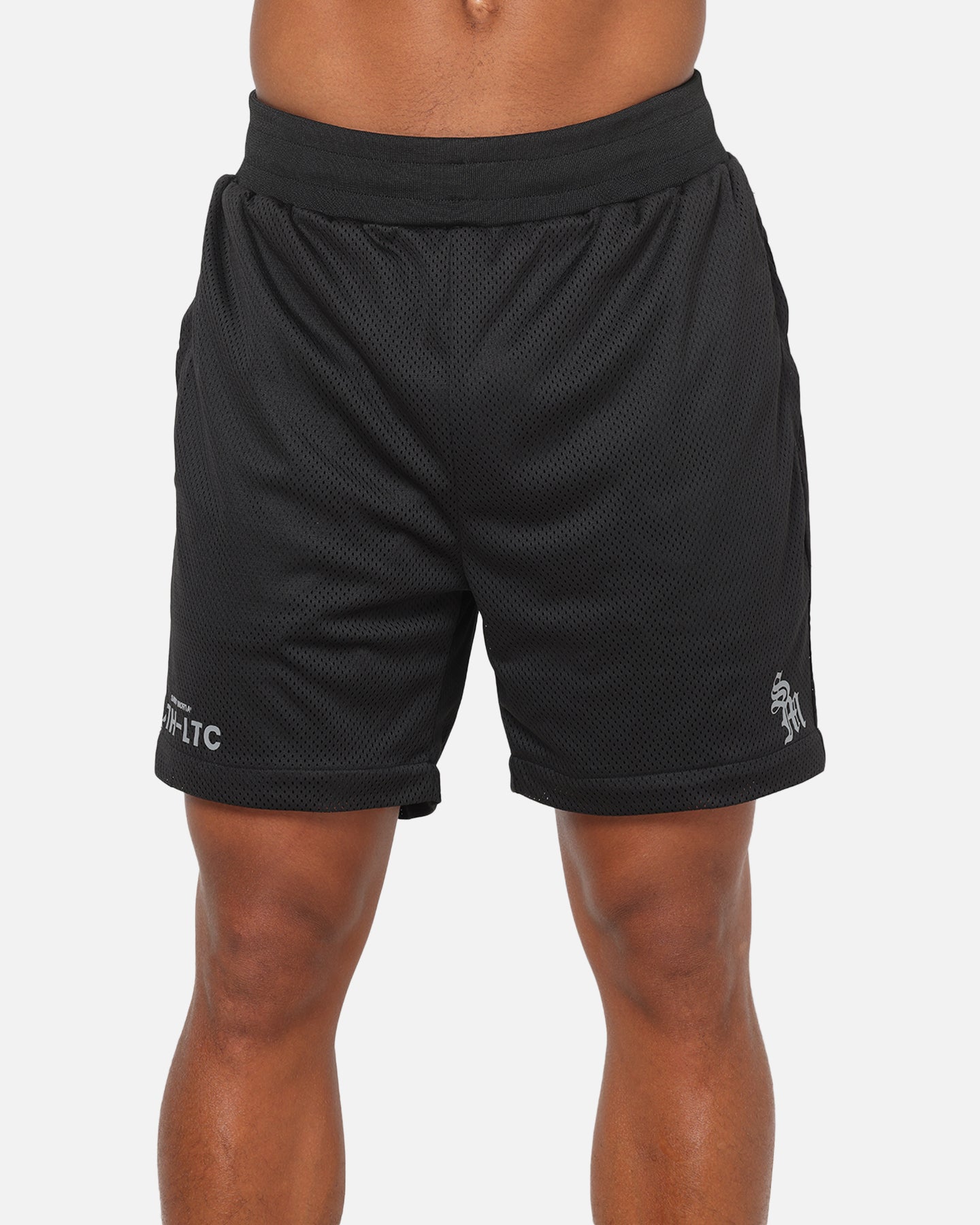 Saint Morta Athltc Mesh Shorts Black | Culture Kings US