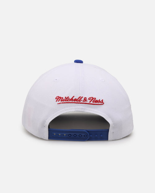 Mitchell & Ness Miami Heat 'Cuba Flag' Pro Crown Snapback White/Blue