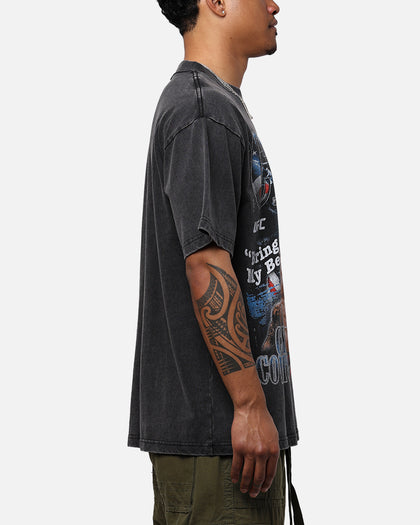UFC By 73Studio Colby Covington Belt Vintage T-Shirt Vintage Black