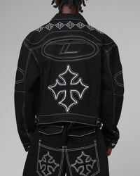 Loiter Daytona Denim Jacket Black