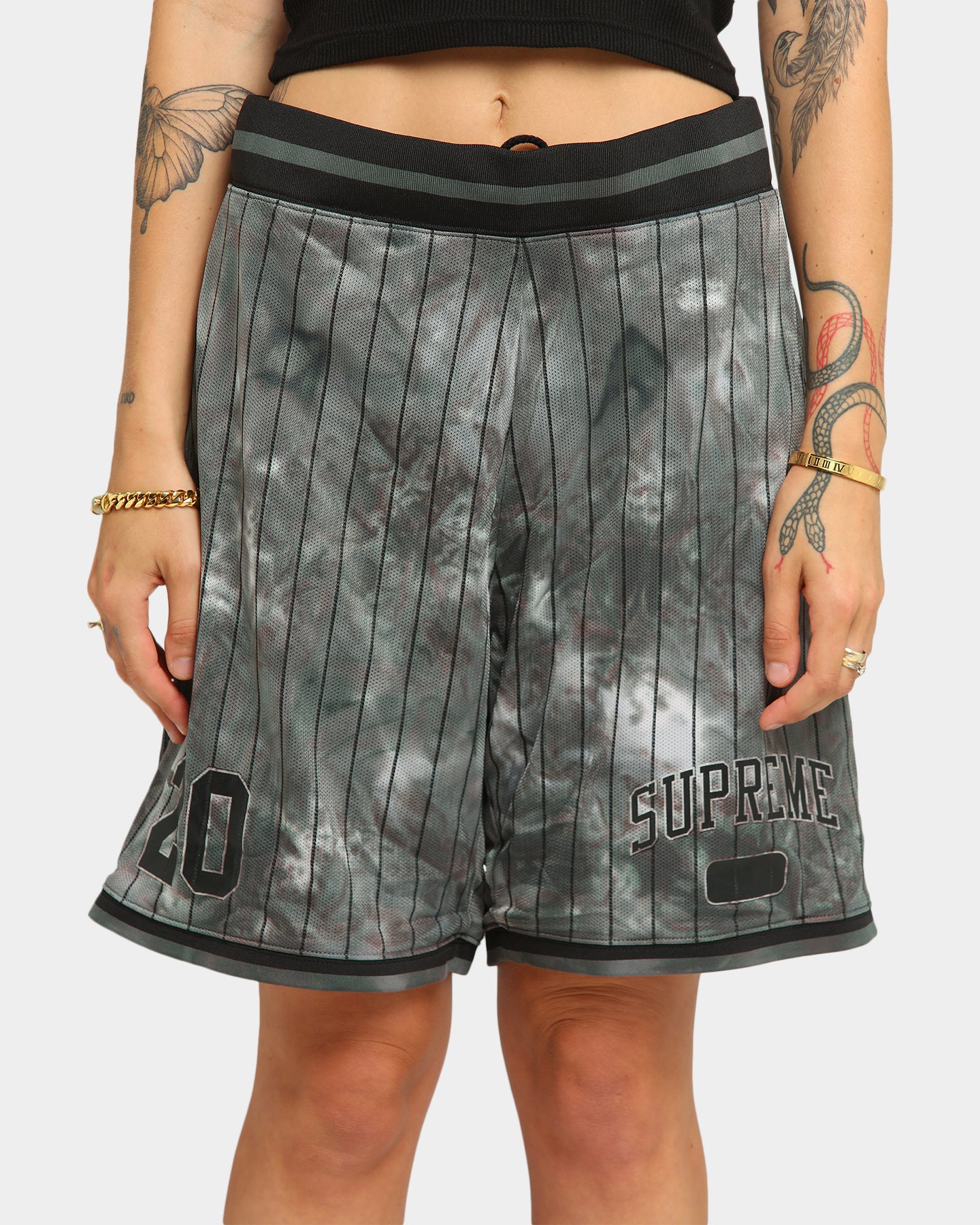 Supreme Dyed Basketball Shorts Black | Culture Kings US
