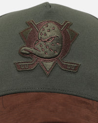 47 Brand Anaheim Ducks 'Bottle Green' Offside DT Snapback Bottle Green