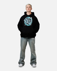 73Studio X Yu-Gi-Oh! Blue Eyes White Dragon Premium Hoodie Black