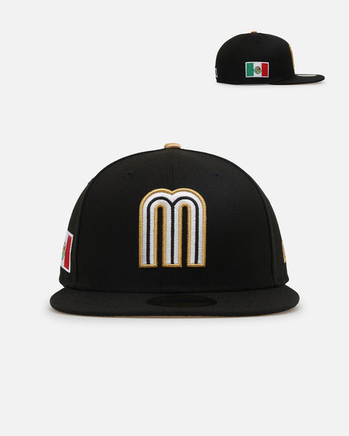 New Era Mexico National Baseball Team 'Mexico 59FIFTY' 59FIFTY Fitted Black Metallic