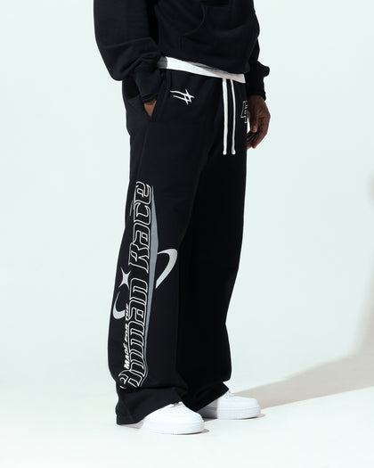 Loiter Runaway Track Pants Black