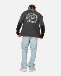 Dickies Payson 2Fer Long Sleeve T-Shirt Black